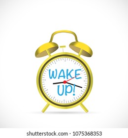 Illustration of a clock isolated on a white background.