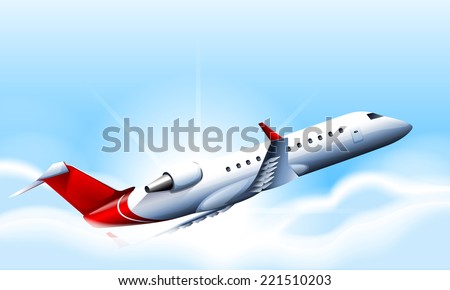 Similar – Image, Stock Photo round trip Sky Clouds