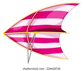 Illustration eines NahaufhaufGleitfliegers