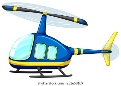 Ilustración de un helicóptero de escolta