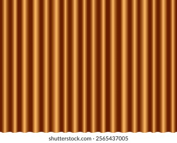 Illustration of a closed curtain background