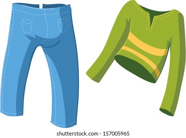 Illustration of Clothes