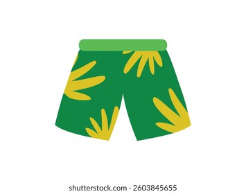 Illustration of an Clothes Short Pants Flat Icon