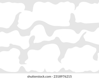 Illustration einer Wolke in einem flachen Design. kann als Hintergrund, Tapete, Dekoration usw. verwendet werden