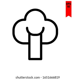 illustration of cloud flat icon