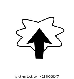 illustration of cloud upload cartoon