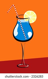 illustration of cocktail