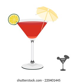 Illustration of cocktail glass, cocktail party,  wine glass,  drinking glass