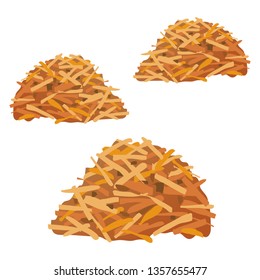 Illustration of the coconut cookie