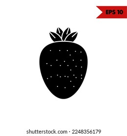 Illustration of Coconut Glyph Icon