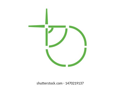 illustration of coconut mono line icon.
