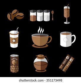 Illustration of the coffee