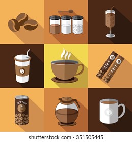 Illustration of the coffee