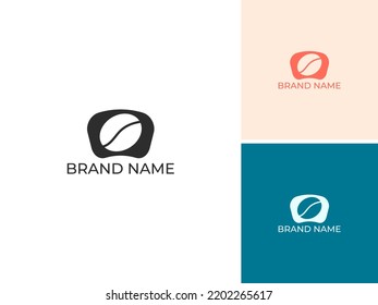 ILLUSTRATION COFFEE BEAN LOGO DESIGN VECTOR GOOD FOR COFFEE SHOP, BRAND COFFEE