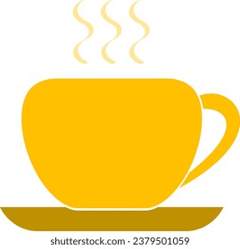 It's an illustration of a coffee cup