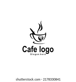 Illustration Coffee cup Logo Template vector icon design