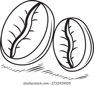 ilustração xícara de café vetor sobre fundo branco 