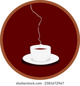 Illustration of a coffee espresso