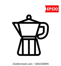 illustration of coffee flat icon