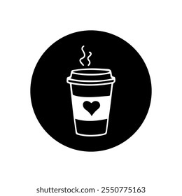 An illustration of a coffee icon