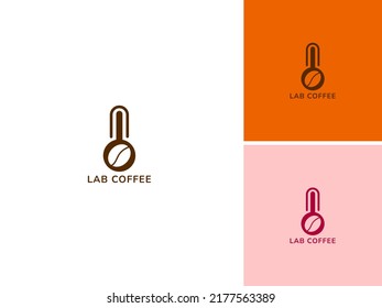 ILLUSTRATION COFFEE LAB LOGO DESIGN VECTOR FOR YOUR BUSINESS