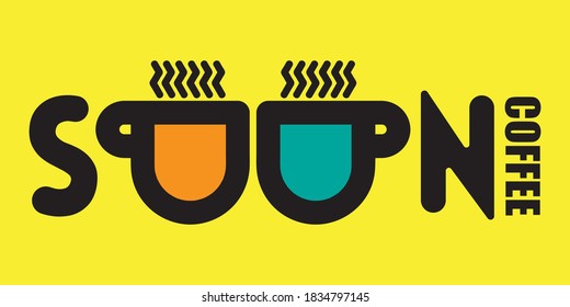 illustration Coffee logo vector design