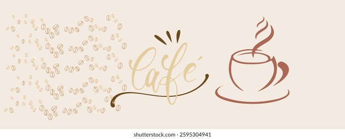 illustration coffee mug colorful cute vector cartoon