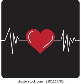Illustration collection vector heart, icon, symbol, website