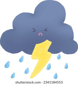 Illustration collection of weather element