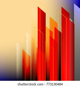 illustration Colorful abstract background