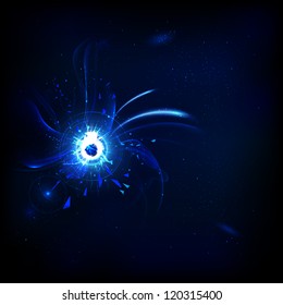 illustration of colorful abstract background with effect