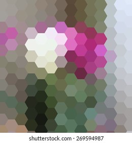 Illustration of colorful abstract mosaic for your design