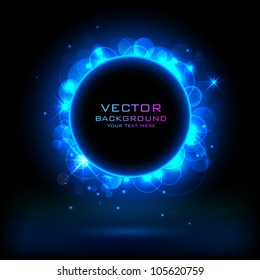 illustration of colorful abstract vector background