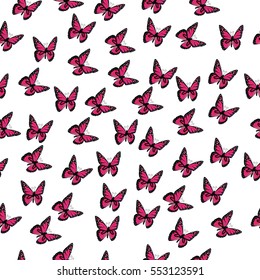 illustration of a colorful butterfly