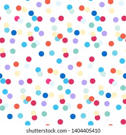 Messy Dots On White Background Festive Stock Vector (Royalty Free ...