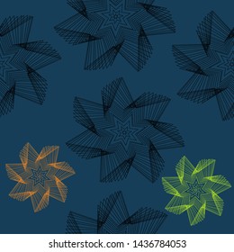 Illustration of colorful design. African ornament. Vector graphics.