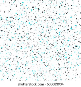 Illustration of Colorful Vector Confetti Effect. Glittering Confetti Particle Background. Birthday Card Template