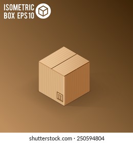 illustration of colorfull open box