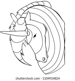 Illustration for coloring book, coloring page, vector illustration, pattern, outline, line.
