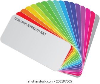 Illustration - Colour guide set of Swatches