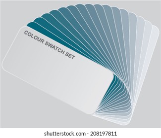 Illustration - Colour guide set of Swatches
