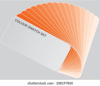 Illustration - Colour guide set of Swatches