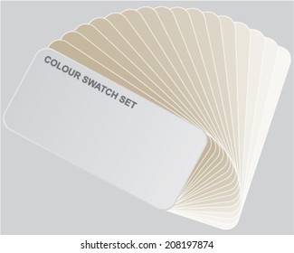 Illustration - Colour guide set of Swatches
