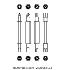 Illustration of a combi-bit set.