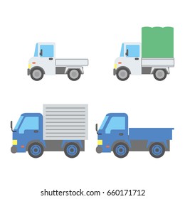 Illustration of a comic taste of a car used for business
