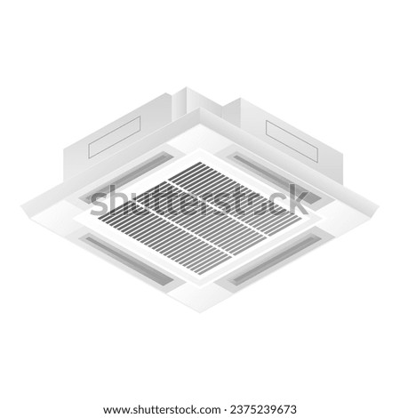 It is an illustration of a commercial air conditioner.