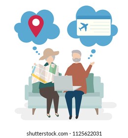 Illustration of communications