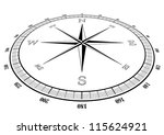 illustration of a compass rose