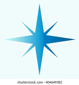 illustration of a compass rose