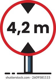 Illustration Complete Collection of Traffic Signs and Road Markings